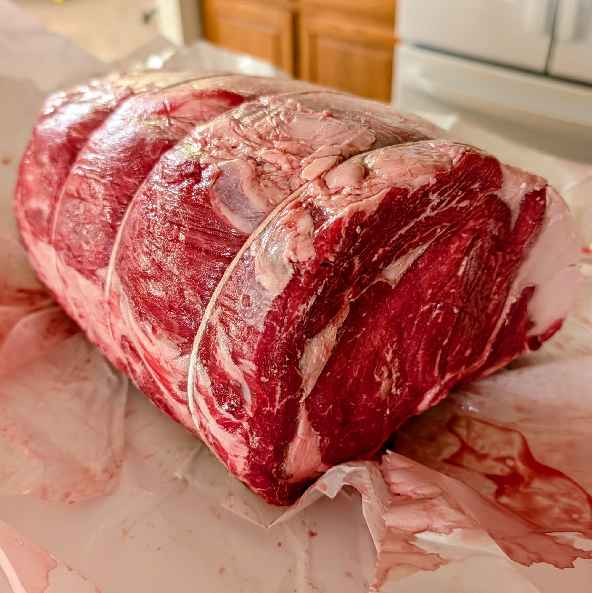 Holy protein batman! Want a little overboard with the order this year... 4 bone at 14lbs.  Ouch.