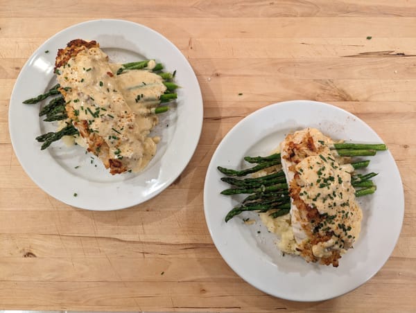 Crab Stuffed Halibut