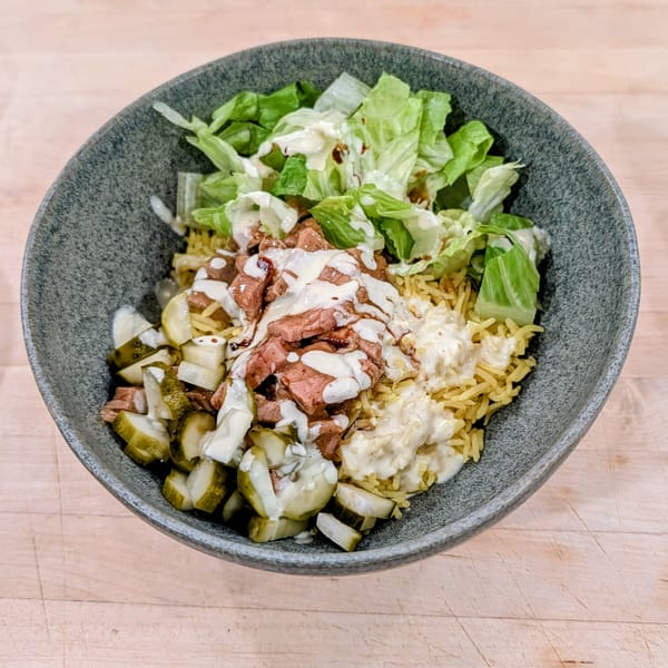 Shawarma Rice Bowl