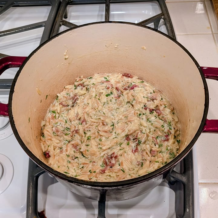 Definitely not from a box... this mac and cheese isn't even a distant cousin of that stuff.  It grew up on the right side of the tracks.